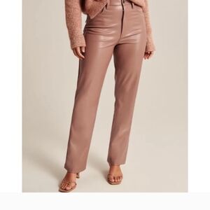 Abercrombie Faux Leather Pants